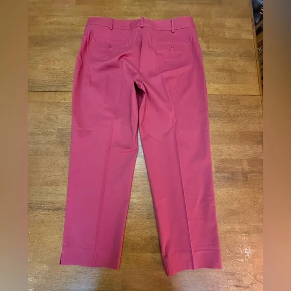 Talbots Red Signature Red Chinos 14 - Picture 5 of 7